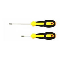 Factory Supply CRV Slotted Phillips Screwdriver with Rubber PP Handle